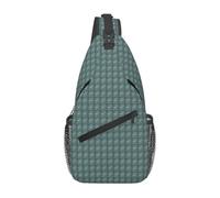 Formulas Shapes Theory Math Lesson Word Print Cross Chest Bag Diagonally Sling Backpack Travel Sports Lightweight Versatile