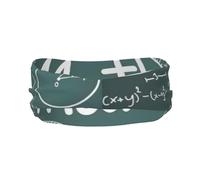 Formulas Shapes Theory Math Lesson Word Print Style Functionality Sports Sweatband For Men Women Stretchy Breathable Headband