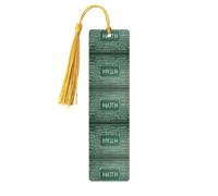 Formulas Shapes Theory Math Lesson Word -Print Wooden Bookmarks with Tassel for Readers and Book Lovers - Artistic Handmade Gifts for Teachers Colleagues Office Desk Decor.