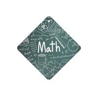 Formulas Shapes Theory Math Lesson Word Printing 10 Pieces Air Freshener Car Hanging Cards Air Freshener Sheets With Rope For Cars Home