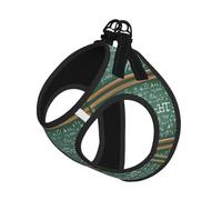 Formulas Shapes Theory Math Lesson Word Small Pet Harness Vest - Full Print Design, Adjustable and Reflective for Safety, Suitable for Small Cats and Dogs Pet leash vest