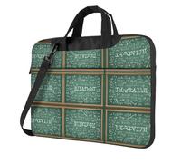 Formulas Shapes Theory Math Lesson Word Stylish Laptop Bag With Full-Print Design â€“ Lightweight And Protective 600d Oxford Polyester Bag With Soft Lining, Perfect For Work, Travel & School