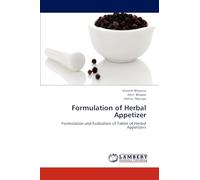 Formulation of Herbal Appetizer: Formulation and Evaluation of Tablet of Herbal Appetizers