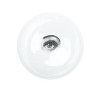 Fornasetti Lina Cavalieri-print wall plate - White One Size