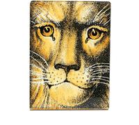Fornasetti lion-head print bookends - Yellow One Size