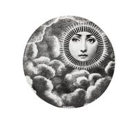 Fornasetti Tema e Variazioni wall plate - Black One Size