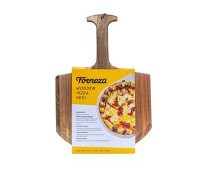 Forneza Versatile Wooden Pizza Peel Top Quality Acacia Wood 450x305x13 mm