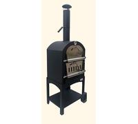 FORNO BUONO® NAPOLI OUTDOOR WOOD-FIRED/CHARCOAL FIRED PIZZA OVEN.- INCLUDES PIZZA PEEL