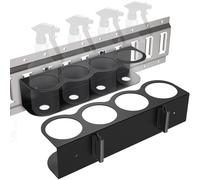 FOROIRON 2 Pack E-Track 4 Holes All-Purpose Spray Bottle Holder E Track Accessories Heavy Duty Spray Can Holder Rack Organizer Storage for Enclosed trailer E Track Hook Tool Holder Hanger for trailer