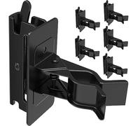 FOROIRON 6 Pcs E-Track Tool Holders, E Track Accessories for Enclosed Trailer Store Shovels, Rakes, Broom E Track Tool Holder Hanger for Trailer Accessories, E Track Shovel Holder
