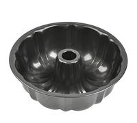FOROREH 24cm/9.6in Cake Mould Baking Pan, Carbon Steel Round Baking Dish, Cake Tin with Non-Stick Coating, Baking Dish for Delicious gugelhupf, Stable Non-Stick Coated
