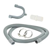 FOROREH Drain Hose Extension Kit,1.5m Length Universal Drain Hose extended hose water pipe For Washing Machines Dishwashers