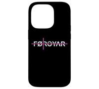Foroyar, Faroe Islands Flag, Holiday Travel Faroes Case for iPhone 14 Pro
