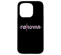 Foroyar, Faroe Islands Flag, Holiday Travel Faroes Case for iPhone 15 Pro