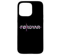 Foroyar, Faroe Islands Flag, Holiday Travel Faroes Case for iPhone 15 Pro Max