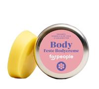 forpeople Body Butter 40 g · Organic Body Cream with Shea Butter & Beeswax · Solid & Vegan · Body Butter for Dry Skin · Shea Care for Men and Women