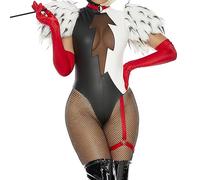 Forplay 550328 Keep It Cruel Movie Villain Costume Cruella Adult Sized, Black White, S/M