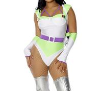 Forplay Beyond Sexy Movie Character Costume, White, S/M