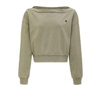 Forplay Washed Carmen Long-sleeved Top Sweatshirt grey L