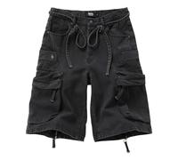 Forplay Washed Oversized Cargo Shorts Shorts dark grey 34