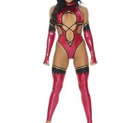 Forplay Women's 3pc. Video Game Character Costume Adult Size, Pink, S-M