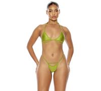 Forplay Women's Puerto Penasco Bikini Set, Moss, S
