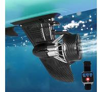 forplubossmmp All-In-One Sup Motor Fin, Underwater Propulsion Pack, 20km Cruising Range, Ip57 Submersible Battery, 3 Speed Modes, 24v Thruster Electric Surfboard Fins Propeller Speed