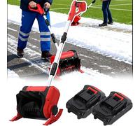 forplubossmmp Cordless Snow Shovel, 21v | 12-Inch Wide | Battery Powered Snow Blower, Lightweight Foldable Electric Snow Thrower, 20ft Snow Throwing Distance, Clears For Driveway & Walkway