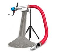forplubossmmp Portable Grain Auger Conveyor, 2800w Screw Suction Machine With 100mm Flexible Hose For Silo Loading And Unloading, Sucks Wheat Corn And Dry Fertilizer, Wear-Resistant Steel Pipe 1.5m