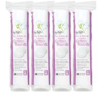 ForPro Professional Collection 100% Natural Hypoallergenic Cotton Pads, Round, 2.15" Diameter, 400-Count