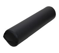 ForPro Professional Collection Massage Pro Full Round Bolster, Black, 6 Inch X 26 Inch