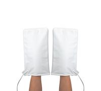 ForPro Professional Collection Premium Heated Mitts, Electric Thermal Moisturizing Hand Warmers for Spa Treatments, Dual Temperature Settings, 1-Pair