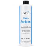 ForPro Professional Collection - Professional 100% Pure Acetone Nail Remover for Natural, False Nails, Acrylic & Molded Nails