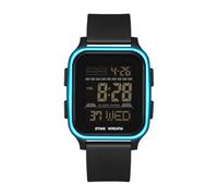 Forrader Mens Digital Watches, Waterproof Outdoor Sport Watch with LED Backlight Alarm Countdown Dual Time Stopwatch,Wrist Watches for Men Women Teenager (Black Blue)
