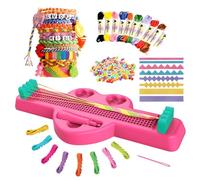 Forreen Friendship Bracelet Making kit, Loom Bands Kits for Girls,Arts and Crafts for Kids,Travel Activity Set,DIY Arts and Crafts Toys Kids Bracelet Kit Birthday Gifts for Girls 6-12 Years