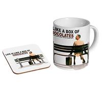 Forrest Gump Box Of Chocolates Ceramic Coffee MUG + Coaster Gift Set …