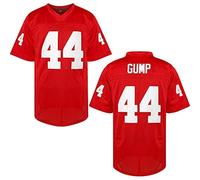 Forrest Gump Jersey #44 Stitched Movie Football Jersey Red Men S-3XL