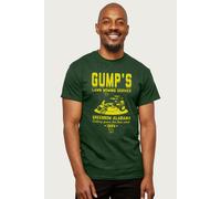 Forrest Gump Men's Gump's Lawn Mowing Service T-Shirt in Bottle Green | Size: Medium Forrest Gump Bottle Green M
