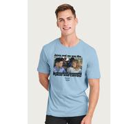 Forrest Gump Men's Jenny & Me Was Like Peas & Carrots T-Shirt in Light Blue | Size: XL Forrest Gump Light Blue XL