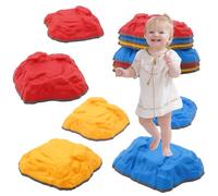 Forroby Sensory Balance Stepping Stones For Toddler,Outdoor Play Equipment for Children Garden,Kids Balance Toys Kit,Indoor Obstacle Course Games for Exercise,Gifts for Boys and Girls