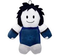 Forsaken Anime Plush, Blue and White Plush Toy, for Girlfriend, Game Room Decor, Desk Display, Gift for Collectors, Carnival, Valentine's Day, 23cm