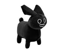 Forsaken Chance Plush Toy, Cute and Soft Character Plush Toy, Adorable Game Character Plush Animal for Collectors and Fans (Black)