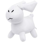 Forsaken Plush, White Rabbit Plushie, Soft Stuffed Animal Toy For Kids And Collectors, Cute Plushies For DecorGirls Birthday Presents And Boys Toys For Imaginative Play And Decoration. (White)