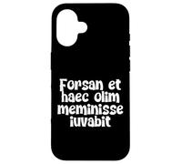Forsan et haec olim meminisse iuvabit Case for iPhone 16