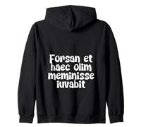 Forsan et haec olim meminisse iuvabit Zip Hoodie