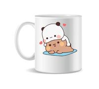 Forsca Bubu Dudu Love Ceramic Tea Coffee Mug 330ml Magic White Pink Black 330ml