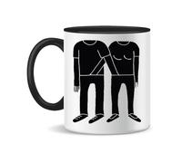 Forsca Catfish The Bottlemen The Balcony Ceramic Tea Coffee Mug 330ml Magic White Pink Black 330ml