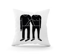 Forsca Catfish The Bottlemen The Balcony Decorative Cushion Cover with Filling for Sofa Car Cushions