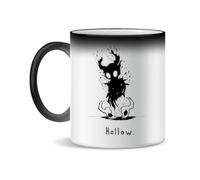 Forsca Hollow Void Hollow Knight Ceramic Tea Coffee Mug 300ml Magic White Pink Black 330ml
