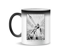Forsca Neon Genesis Evangelion Ceramic Tea Coffee Mug 300ml Magic White Pink Black 330ml